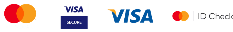 Mastercard, Visa, Visa Secure, Mastercard ID Check